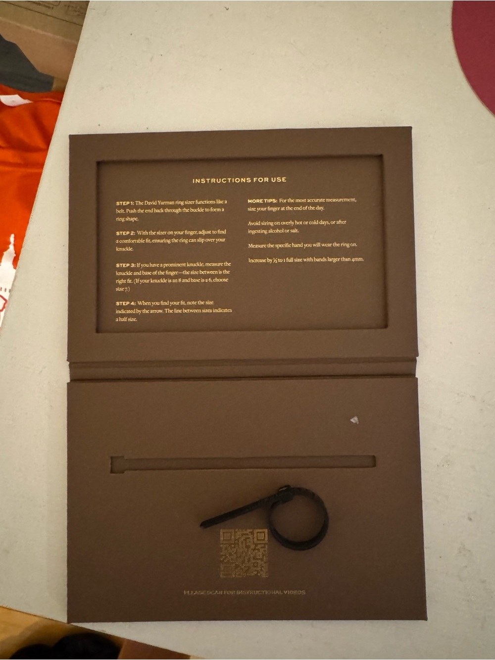 David Yurman Ring Sizer Kit - Picture 2 of 2